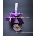 Casaco de armazenamento de flor de casamento barato para compras China Manufacture Vintage Flower Girl Basket